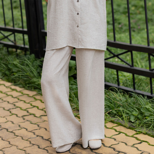 Кликните для увеличения изображения Брюки льняные 160Ш - Изображения 11