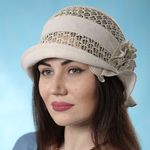 Льняная шляпа 