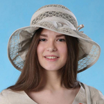 Льняная шляпа 