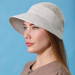 Льняная шляпа 