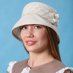 Льняная шляпа 