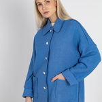 Жакет из вареной шерсти 267Ш/голубой - Иконка товара 2