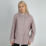 Жакет из вареной шерсти 267Ш/розовый - Иконка товара 2