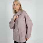 Жакет из вареной шерсти 267Ш/розовый - Иконка товара 4