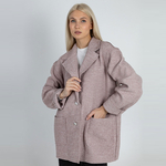 Жакет из вареной шерсти 268Ш/розовый - Иконка товара 4