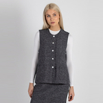 Жилет из вареной шерсти 270Ш/т-серый - Иконка товара 3