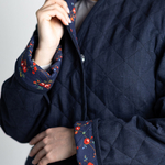 Жакет фуфайка из льна 272Ш/т-синий - Иконка товара 3