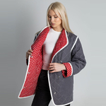 Жакет фуфайка из льна 276Ш/т-серый - Иконка товара 4