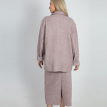 Юбка из вареной шерсти 269Ш/розовый - Иконка товара 2