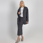 Юбка из вареной шерсти 269Ш/т-серый - Иконка товара 3