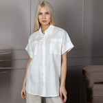 Рубашка из полульна 256Ш/белый - Иконка товара 3