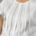 Блуза льняная 257Ш/белый - Иконка товара 2