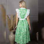 Платье из льна и хлопка 228Ш/зеленый - Иконка товара 3