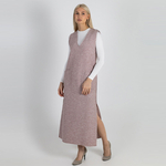 Платье-сарафан из вареной шерсти 275Ш/розовый - Иконка товара 1