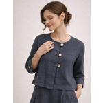 Жакет из льна ш2550-26 - Иконка товара 2