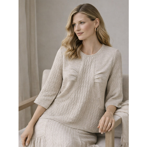 Джемпер из льна 3-26 - Фото товара