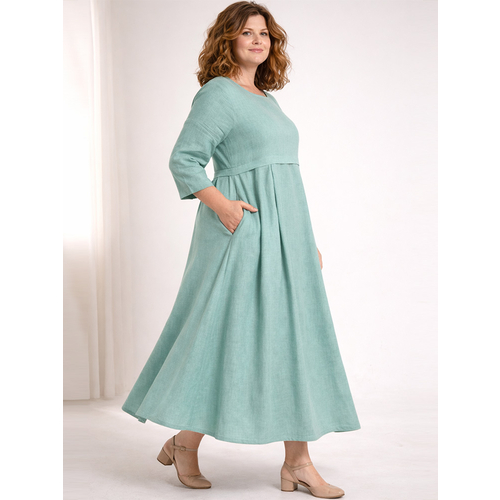 Платье из льна ш2524-26 - Изображения 2
