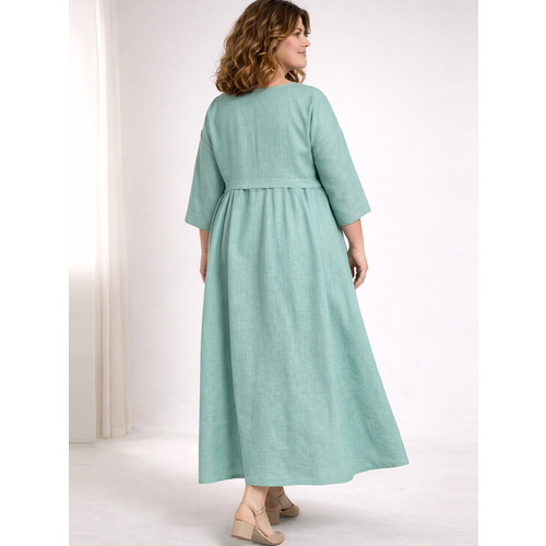 Платье из льна ш2524-26 - Изображения 3