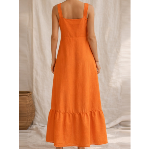 Платье из льна ш2543-26 - Изображения 3