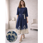 Платье из хлопка ш2554-26 - Иконка товара 1