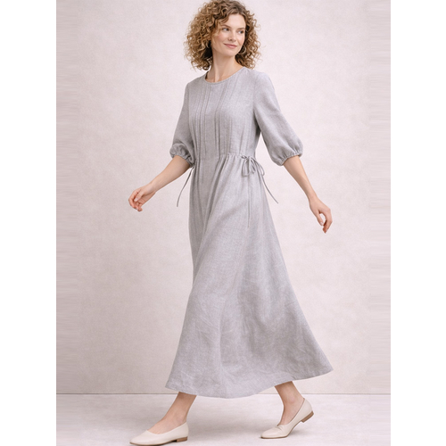 Платье из льна ш2558-26 - Изображения 2