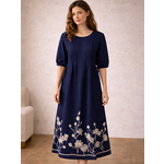 Платье из льна и хлопка ш2559-26 - Иконка товара 1