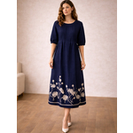 Платье из льна и хлопка ш2559-26 - Иконка товара 2