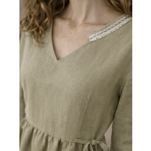 Платье из льна ш2560-26 - Изображения 2