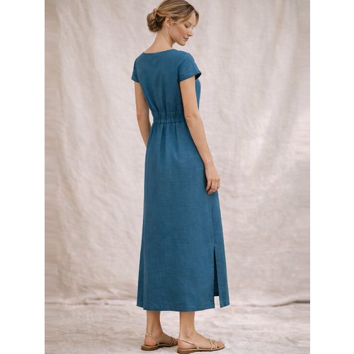 Платье из льна и хлопка ш2566-26 - Изображения 3