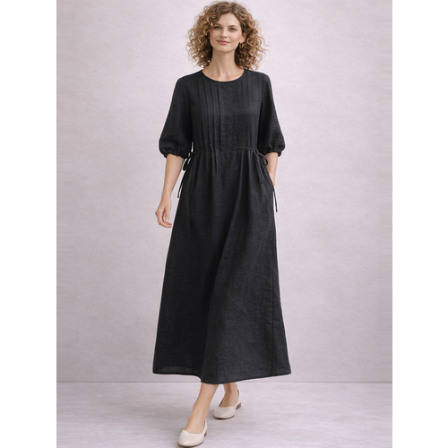 Платье из льна ш2572-26 - Фото товара