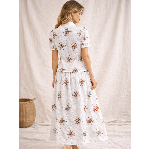 Юбка из хлопка ш2574-26 - Изображения 4