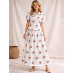 Юбка из хлопка ш2574-26 - Иконка товара 2