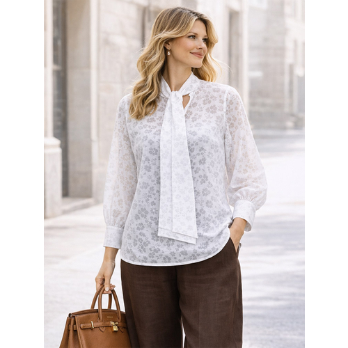 Блуза из хлопка ш2537-26 - Изображения 2