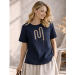 Блузка из льна ш2551-26 - Иконка товара 2