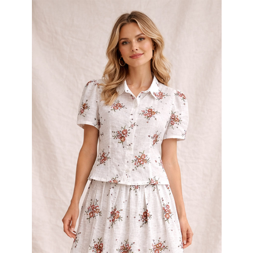 Блуза из хлопка ш2575-26 - Изображения 3