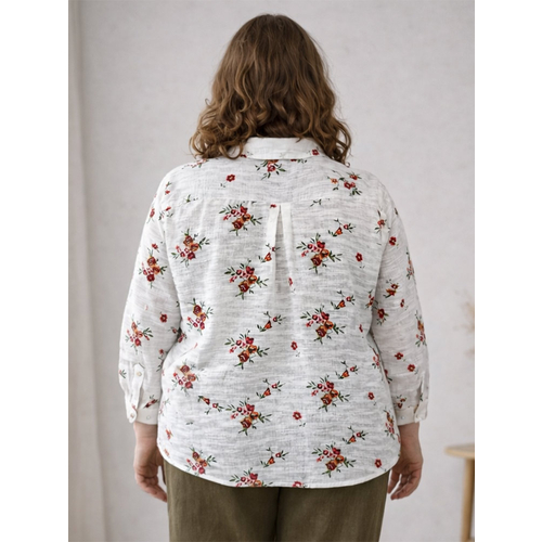 Блуза из хлопка ш2589-26 - Изображения 2