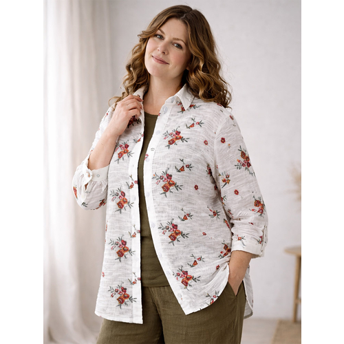 Блуза из хлопка ш2589-26 - Изображения 3