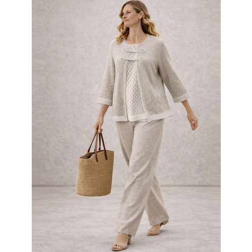 Брюки из льна ш2519-26 - Изображения 2