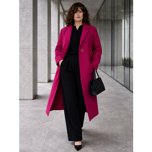 Пальто из вареной шерсти ш2515-26