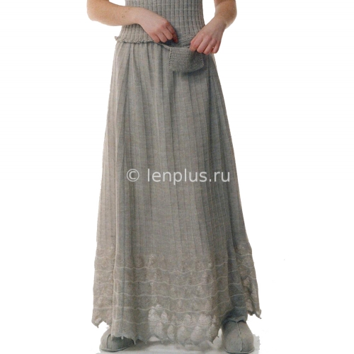 Юбка льняная 39-01a - Фото товара