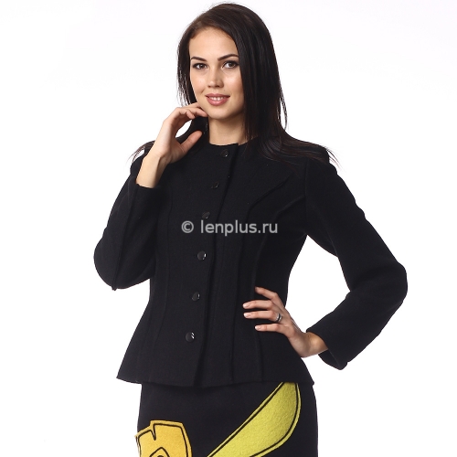 Жакет из вареной шерсти Ш821-17 - Изображения 2