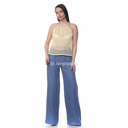 Брюки льняные Ш1092-19 - Изображения 3