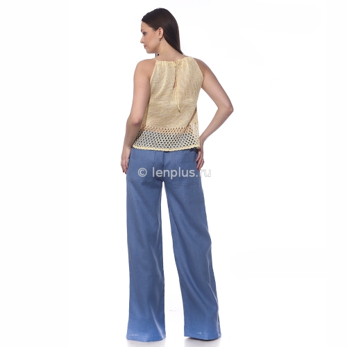 Брюки льняные Ш1092-19 - Изображения 5